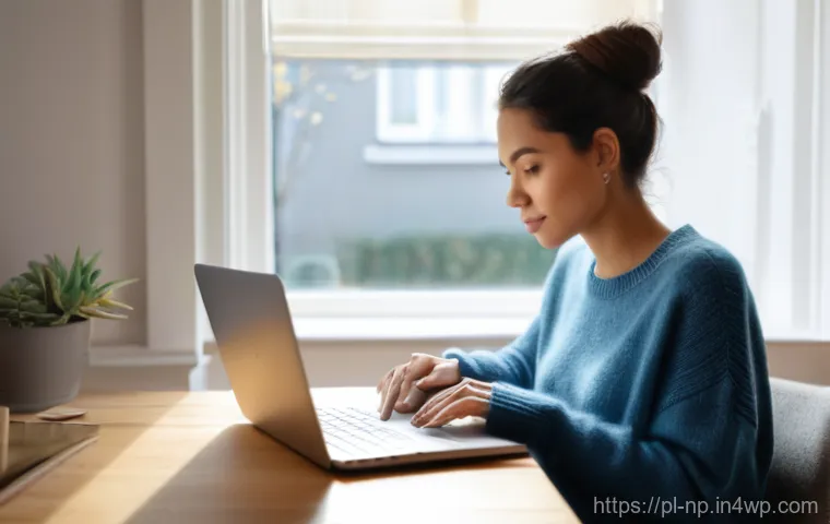 편집 전문가의 인터뷰 실무 팁과 조언 - **Prompt:** A discerning female content creator, in her mid-30s, is engrossed in the meticulous edit...