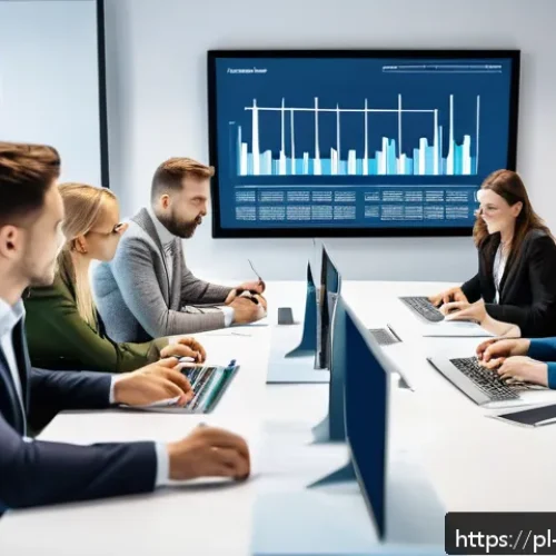 Home 13 편집 후 평가 및 피드백의 중요성 - A professional office setting where a diverse team of Polish professionals is engaged in a detailed ...