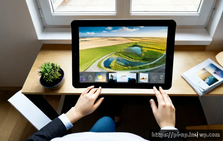 Home 17 편집 및 개선 프로세스 단계별 설명 - Photorealistic overhead view of a Polish creative professional at a clean home-office desk, arrangin...